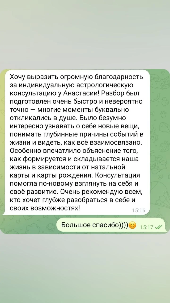 Відгуки про Анастасія Макарова