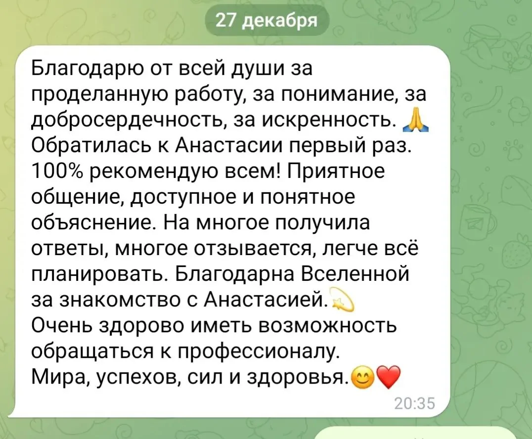 Відгуки про Анастасія Макарова