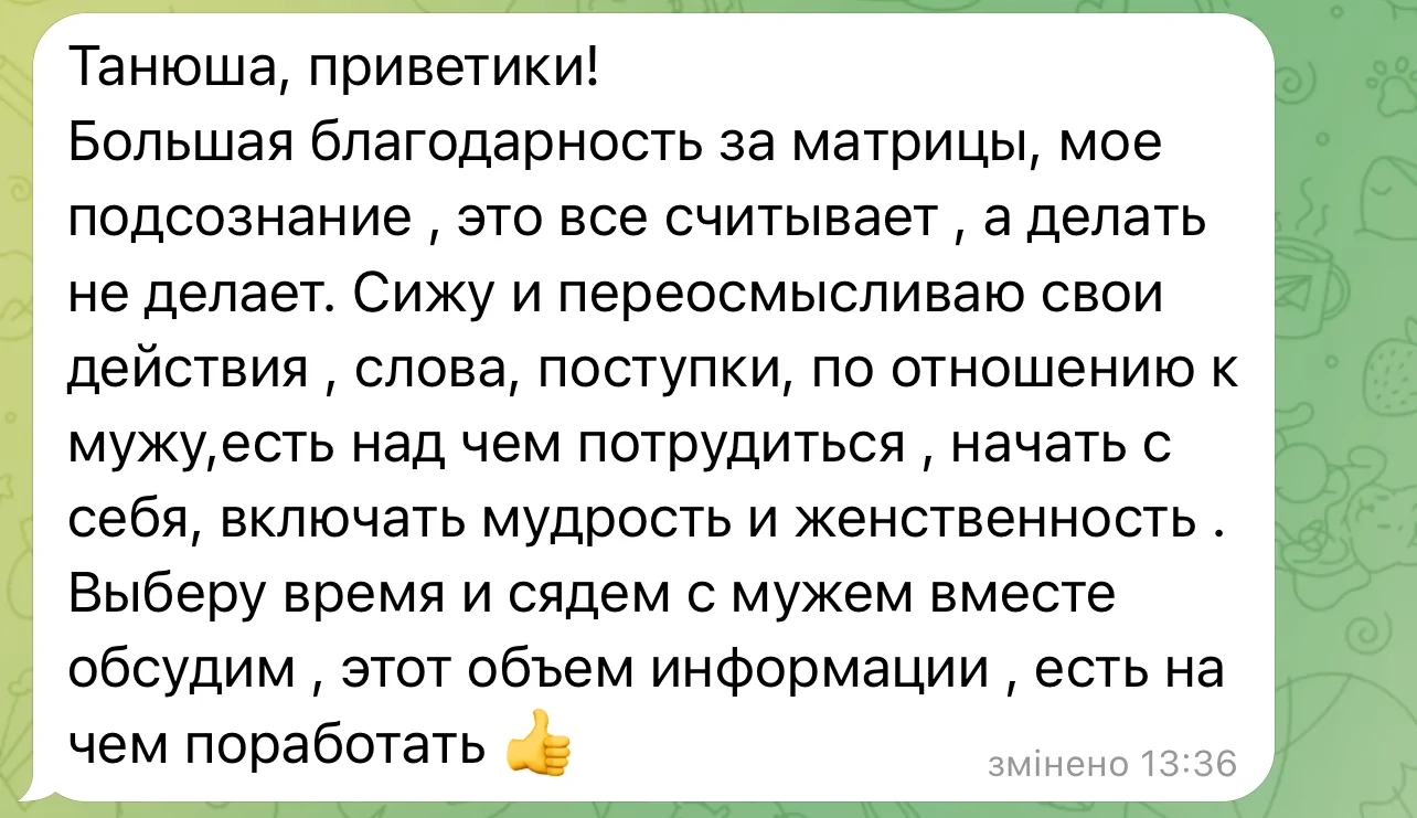 Відгуки про Тетяна Задорожня