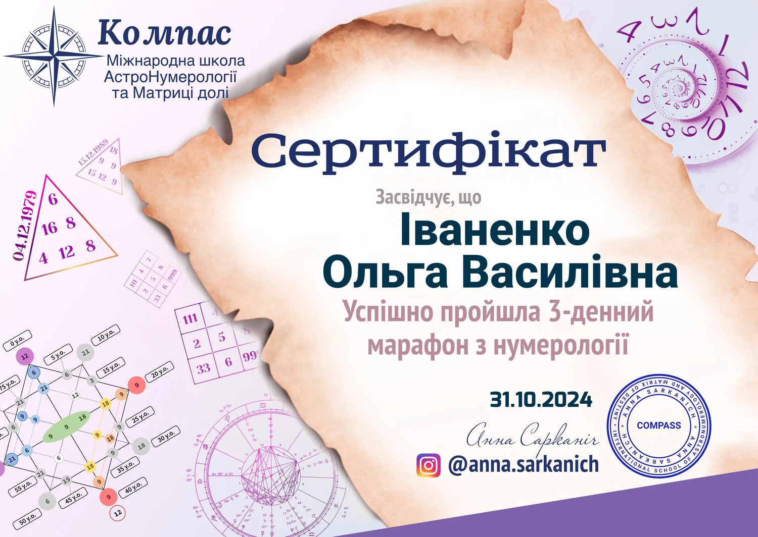 Ольга Іваненко Таролог