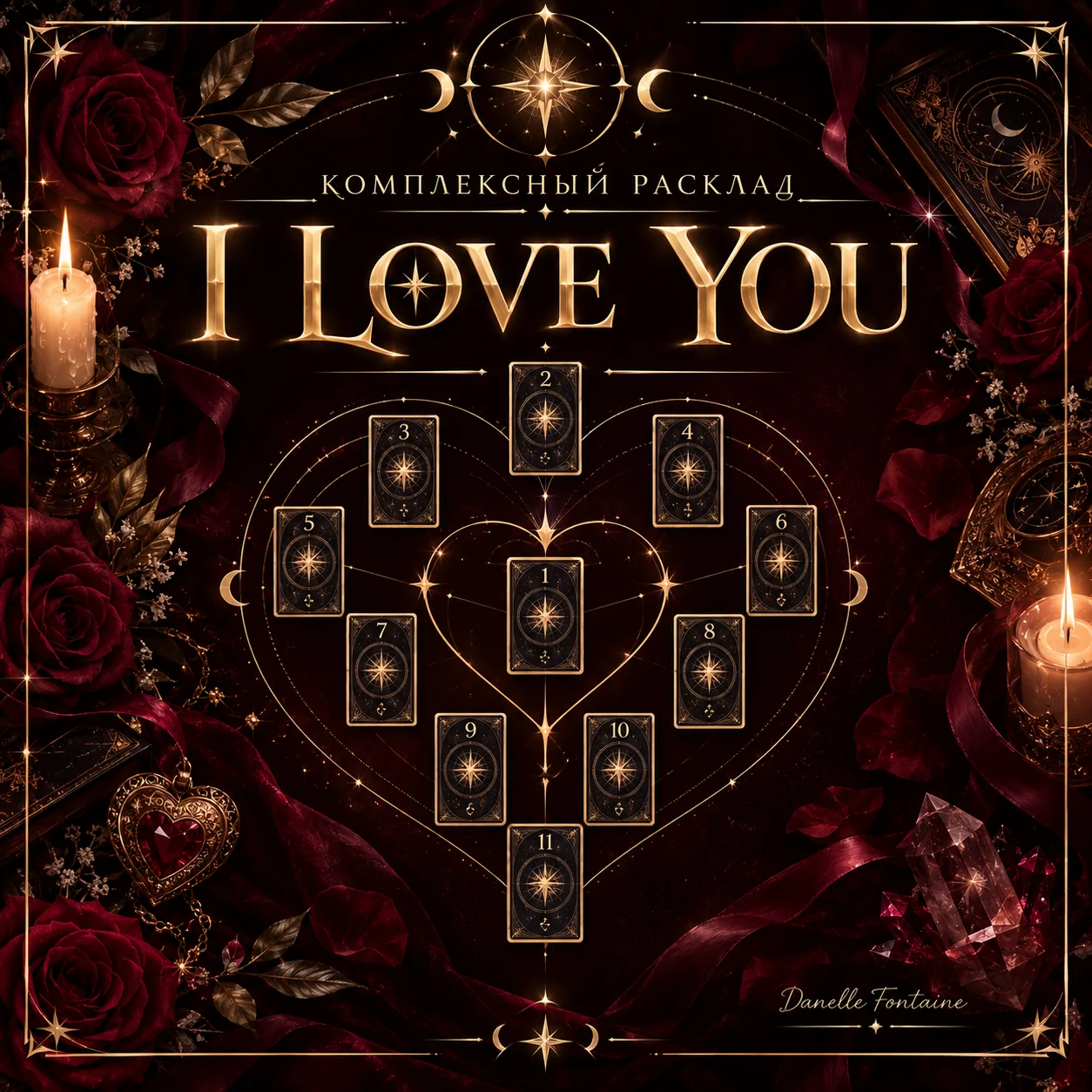 Копмлексний розклад «I LOVE YOU»